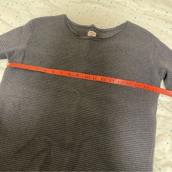 Aritzia Wilfred Blanchard Silk & Cashmere Grey Ribbed Sweater Size XS - Picture 14 of 16